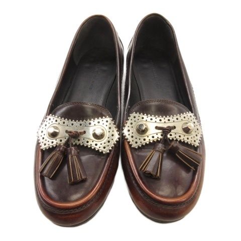 Balenciaga Loafers Metallic Brown — view 2