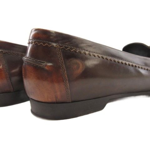 Balenciaga Loafers Metallic Brown — view 6
