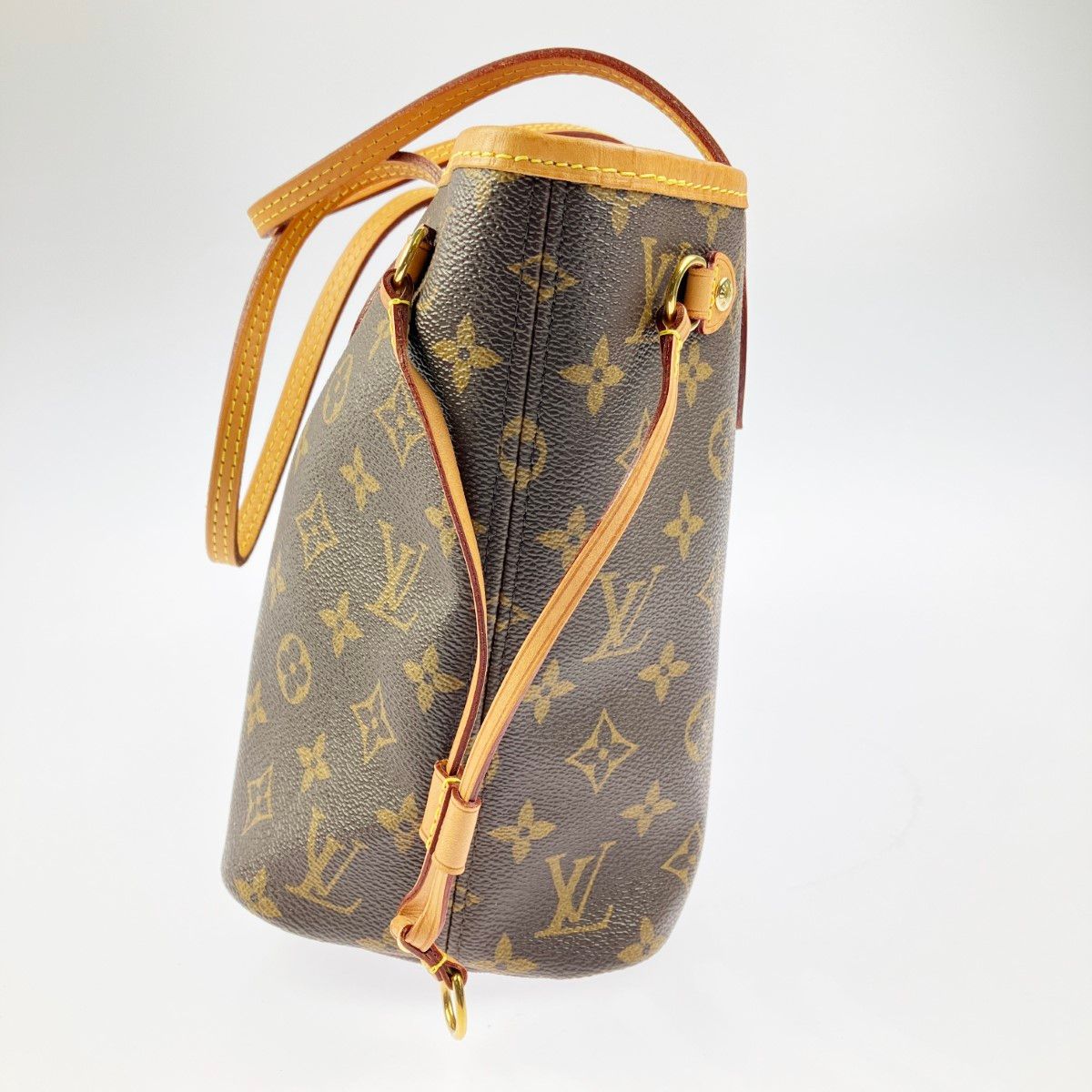 Louis Vuitton Monogram Neverfull PM Brown — view 5