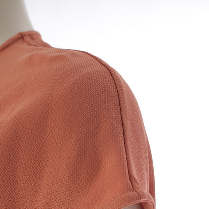Hermes Silk Ribbon Sleeveless Dress Coral Pink Orange 34 — view 6