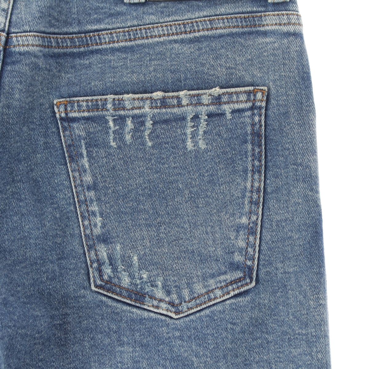 Gucci Washed Denim Pants Indigo Blue 30 — view 6