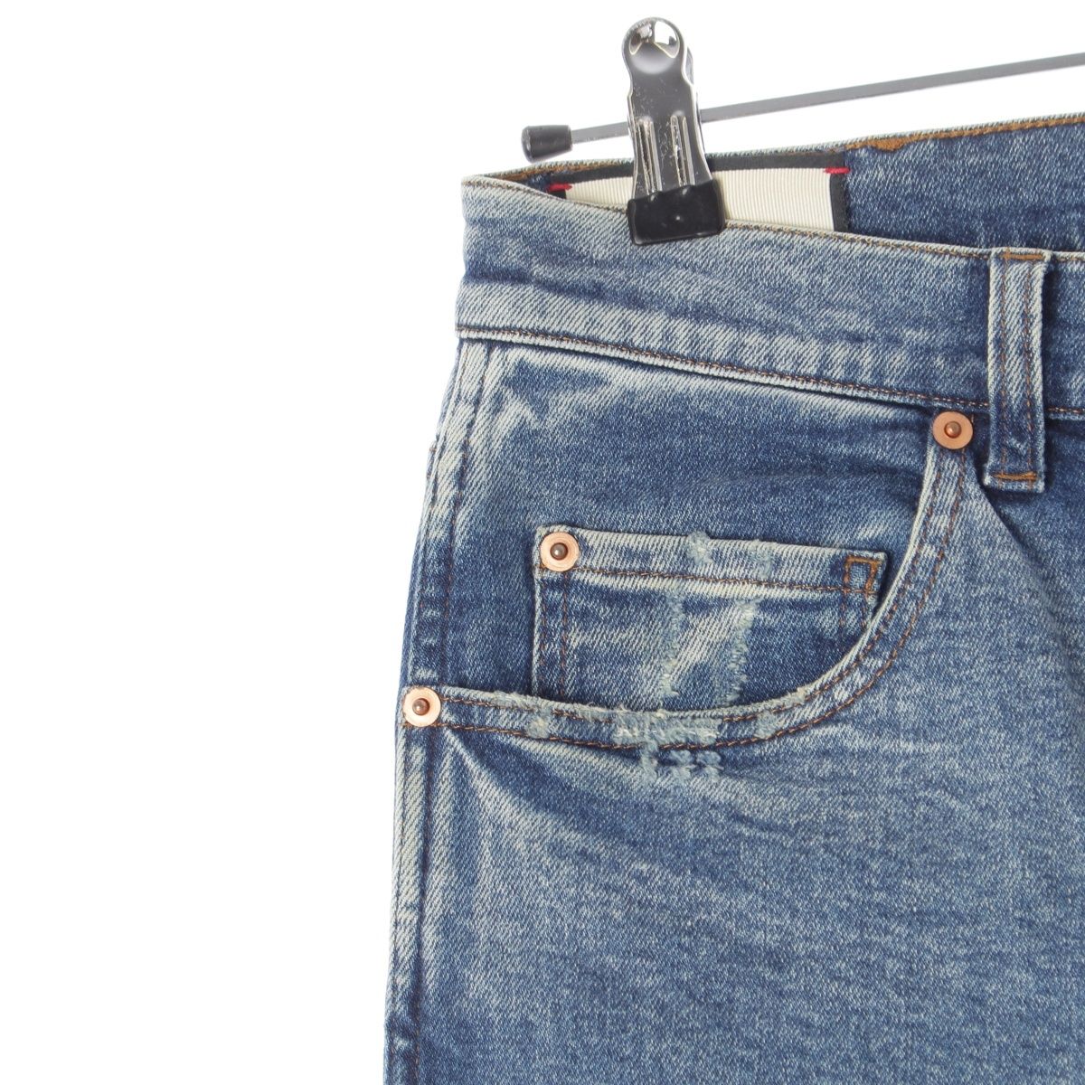 Gucci Washed Denim Pants Indigo Blue 30 — view 4