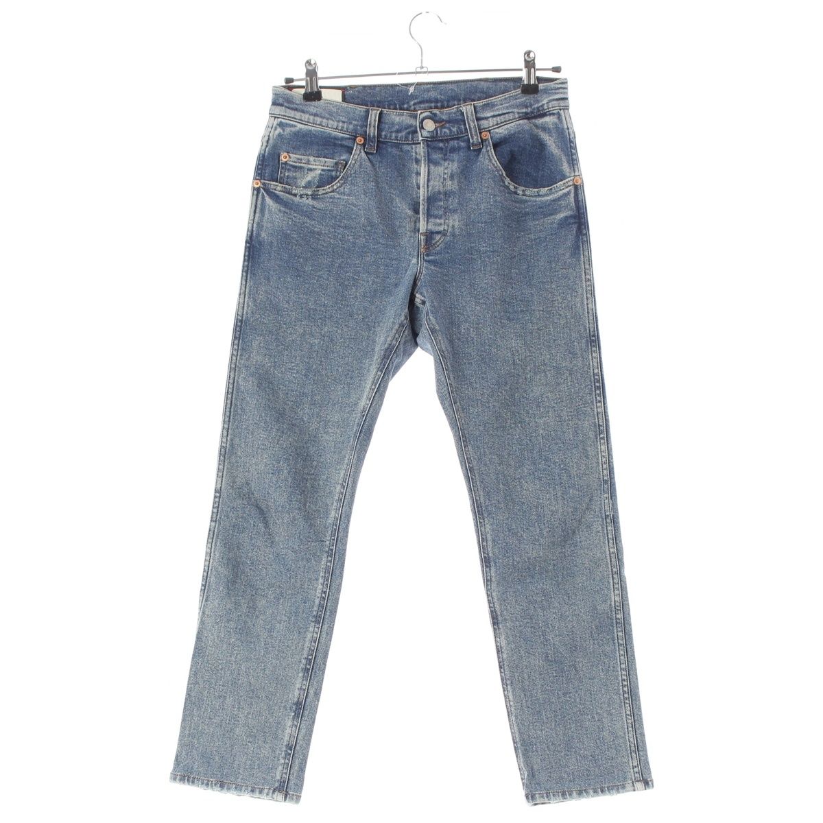 Gucci Washed Denim Pants Indigo Blue 30