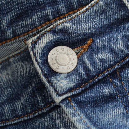 Gucci Washed Denim Pants Indigo Blue 30 — view 8