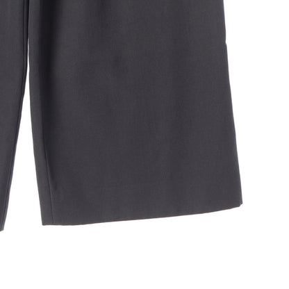 Celine Wool Phoebe Philo Era Waist Logo Wide Trousers Pants 2 Black 34 — view 4