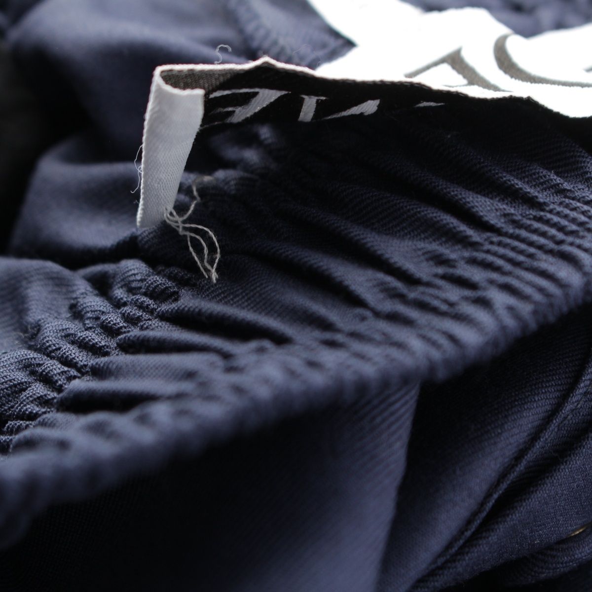 Loewe Wool Side Button Wide Pants Navy XS — view 8