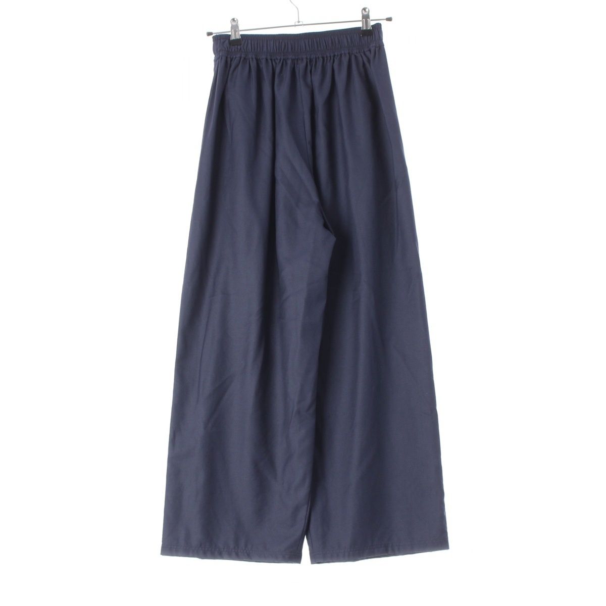 Loewe Wool Side Button Wide Pants Navy XS — view 2