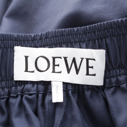 Loewe Wool Side Button Wide Pants Navy XS — view 9