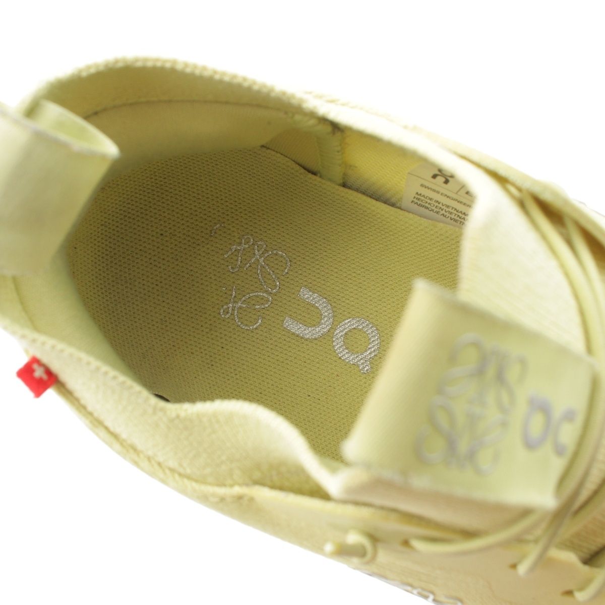 Loewe on Cloudtilt Sneakers Shoes Yellow — view 7