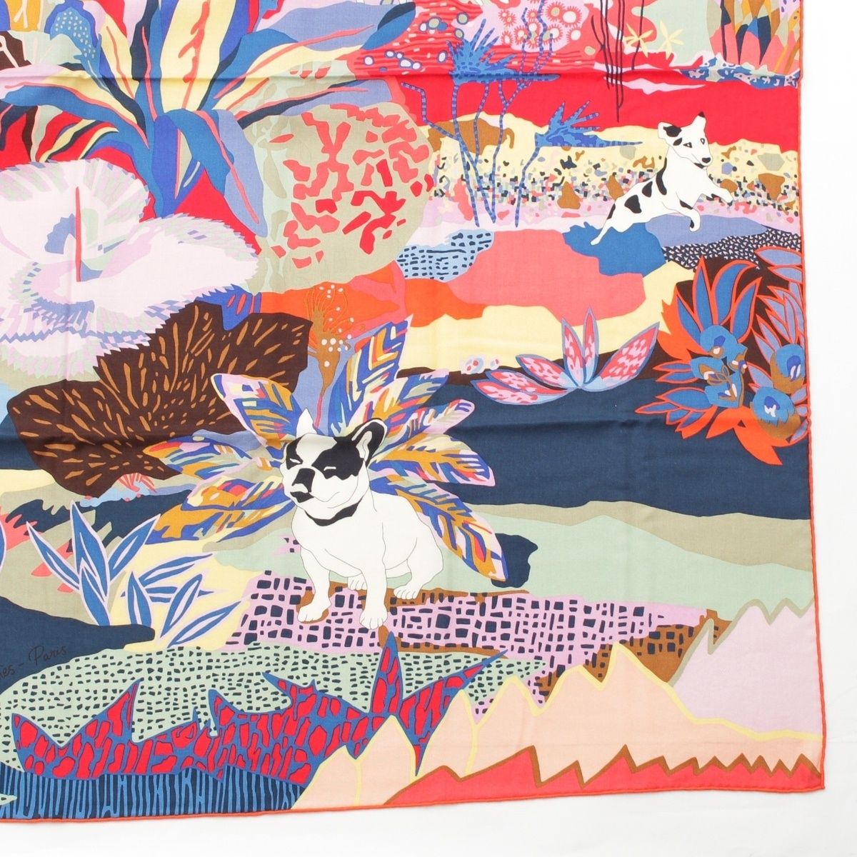 Hermes Carre 140 Geant en Liberte! Freely! Cashmere Scarf Multicolor — view 5