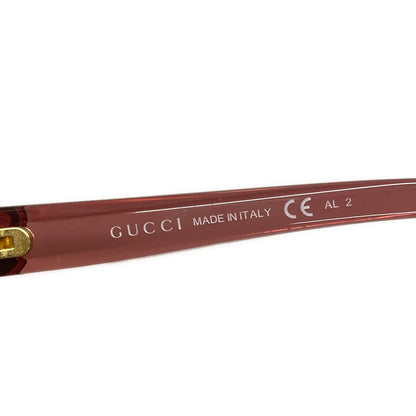 Gucci Sunglasses S Dark Gray Red Brea Eyewear — view 4