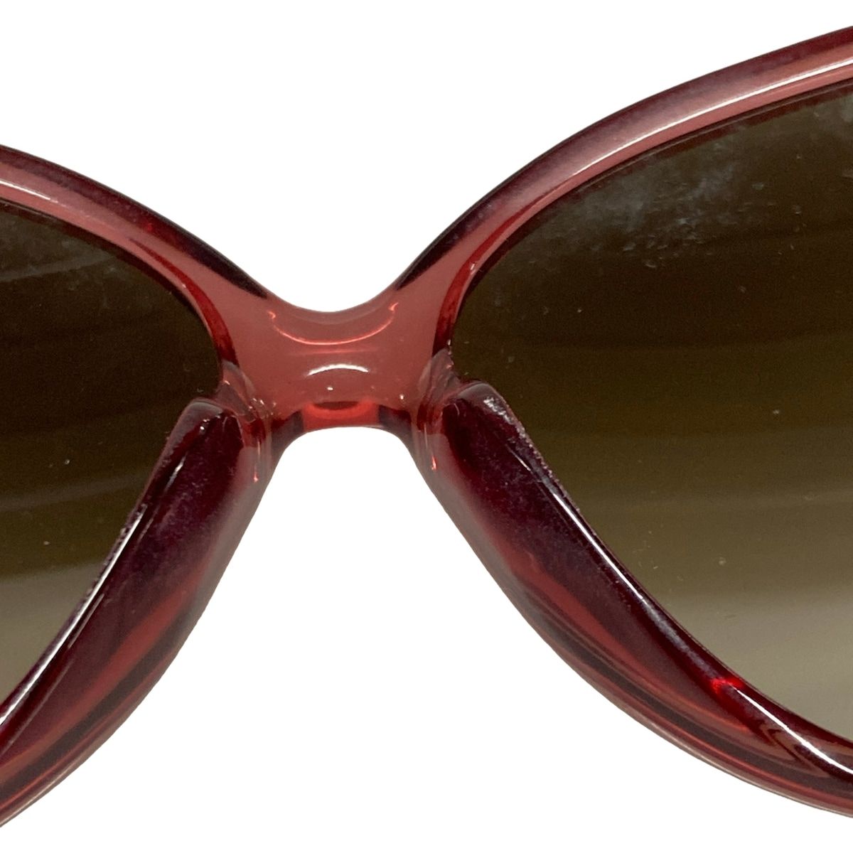 Gucci Sunglasses S Dark Gray Red Brea Eyewear — view 7