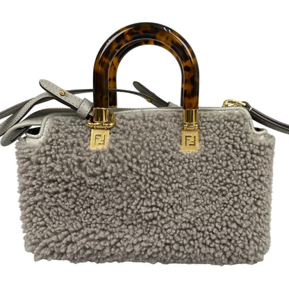 Fendi by the Way Mini 2-Way Shoulder Bag Gray — view 3