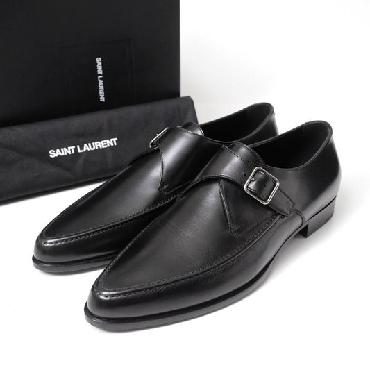 Saint Laurent Dress Shoes 42 Monk Strap Leather