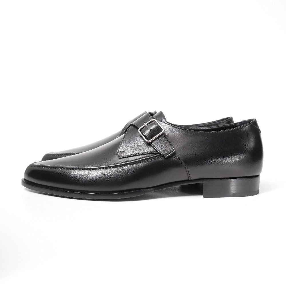 Saint Laurent Dress Shoes 42 Monk Strap Leather — view 2