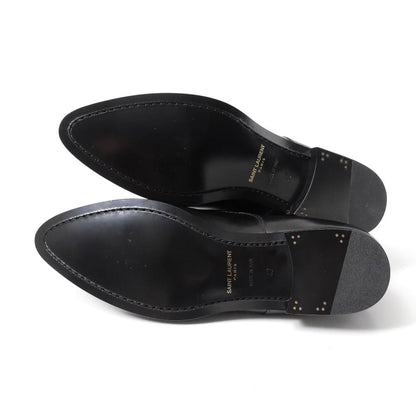 Saint Laurent Dress Shoes 42 Monk Strap Leather — view 7