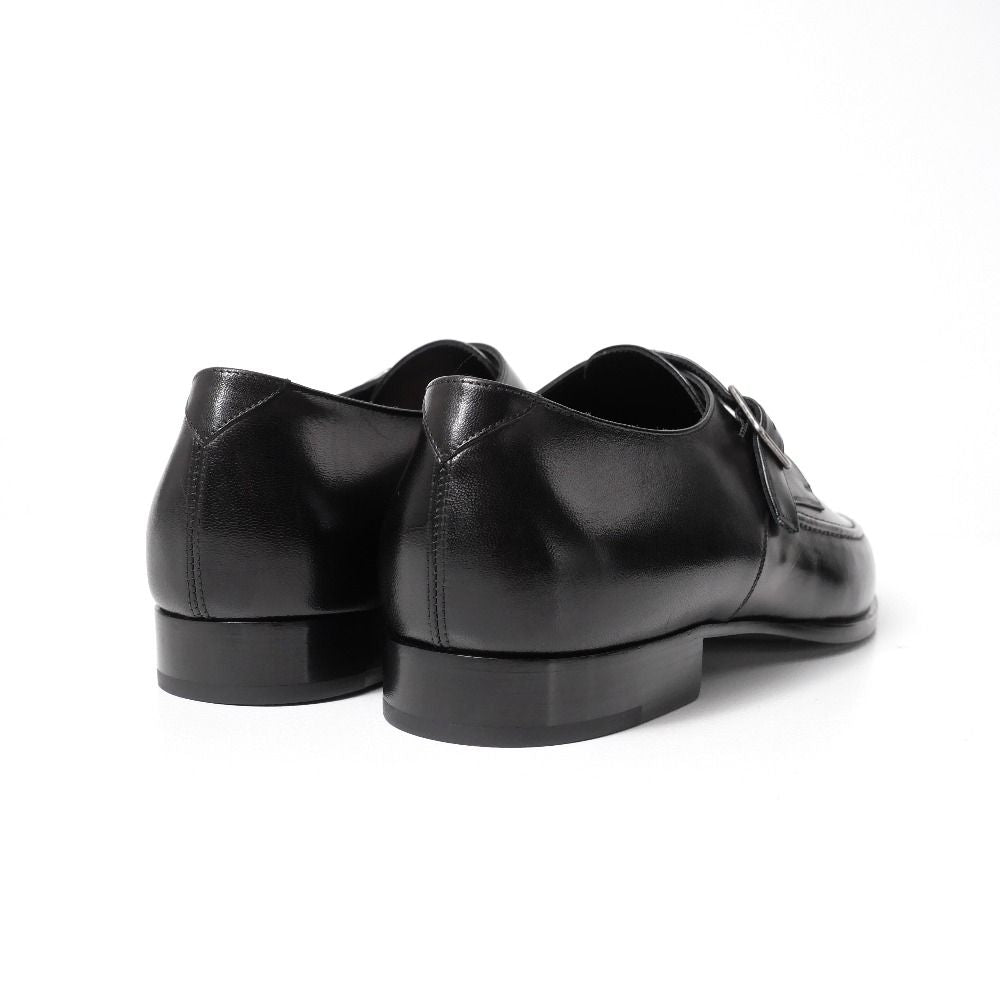 Saint Laurent Dress Shoes 42 Monk Strap Leather — view 3