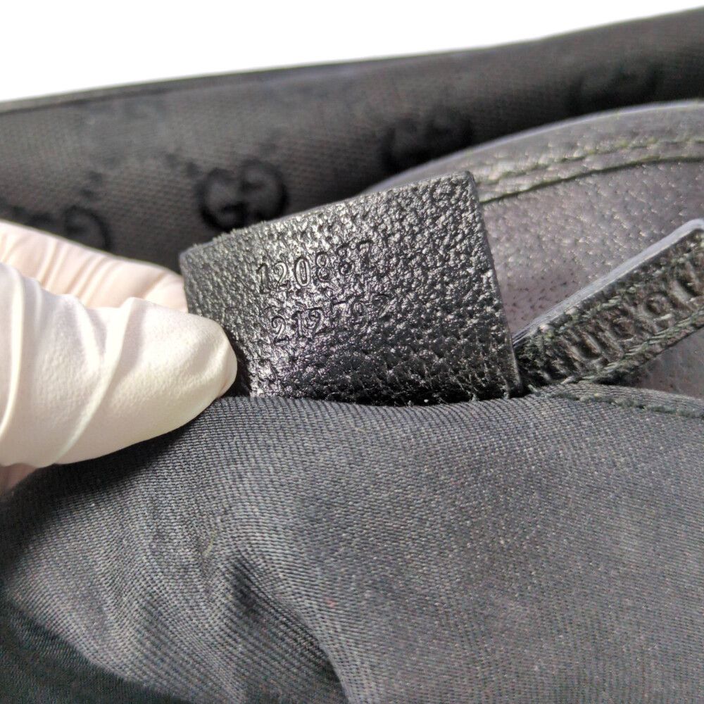 Gucci GG Canvas Tote Black All B / — view 7