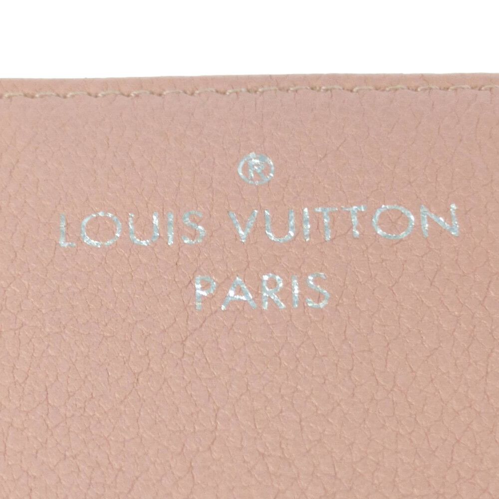 Louis Vuitton Taurillon Portefeuille Comet Zip Around Wallet Pink — view 5