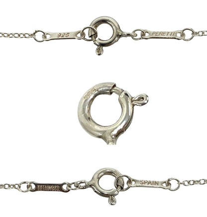 Tiffany & Co Star of David 925 Sterling Silver Necklace Pendant Choker — view 3