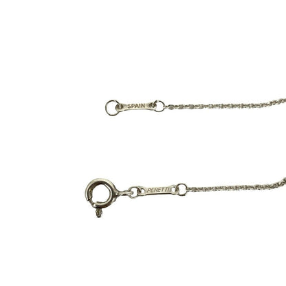 Tiffany & Co Star of David 925 Sterling Silver Necklace Pendant Choker — view 4