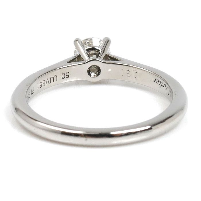 Cartier Solitaire Ring Diamond — view 4