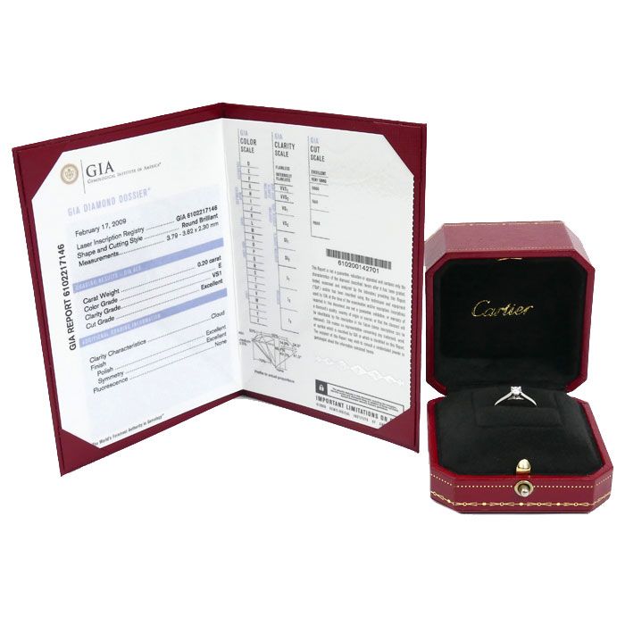 Cartier Solitaire Ring Diamond — view 8
