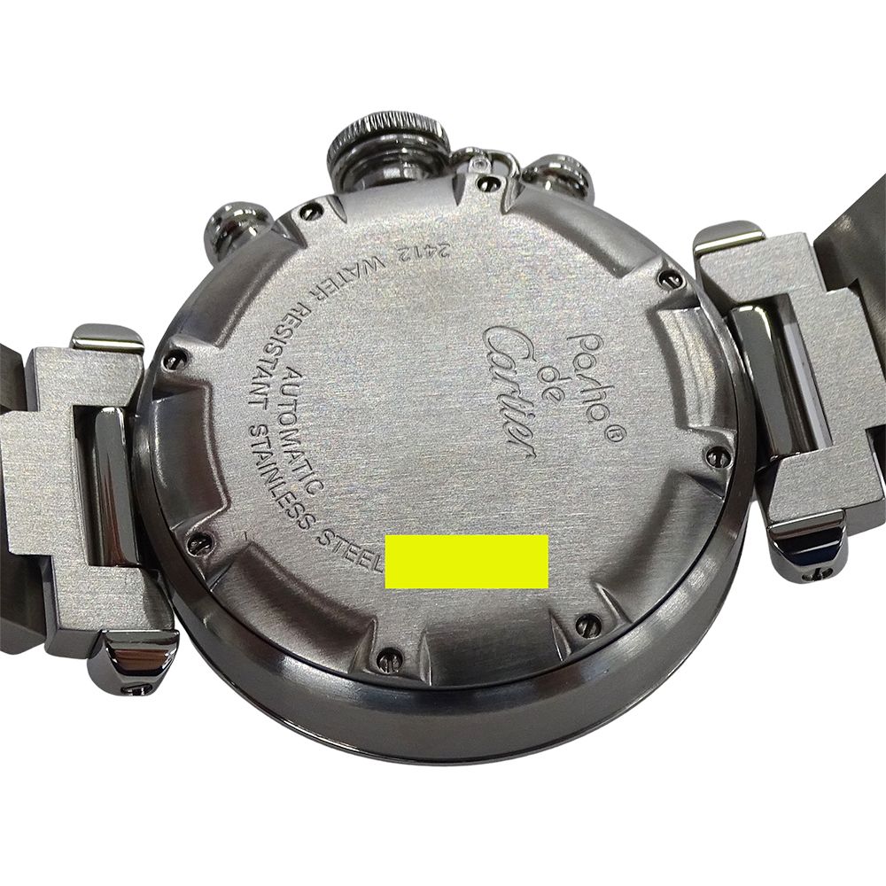 Cartier Watch Boys Pasha C Chronograph Date Automatic Winding at Stainless — view 8