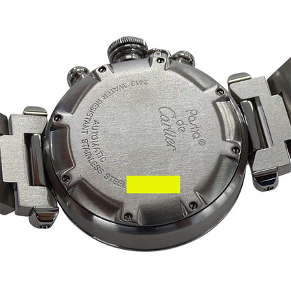 Cartier Watch Boys Pasha C Chronograph Date Automatic Winding at Stainless — view 8
