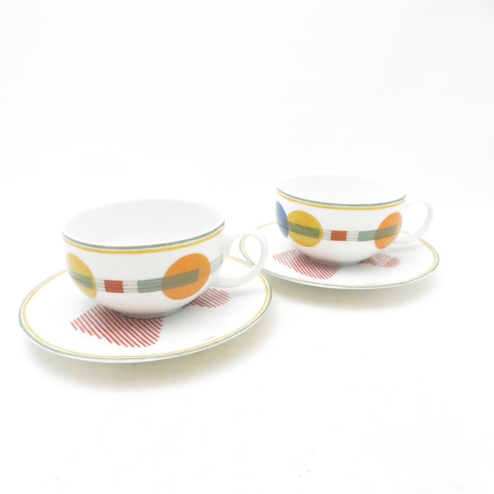 Hermes Cup and Saucer Pair