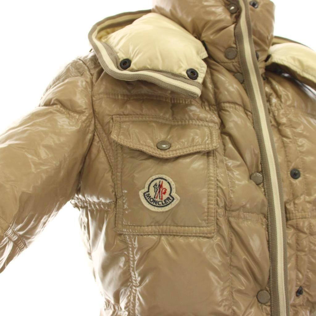 Moncler Quincy Down Jacket 0 Beige 50 YM — view 4