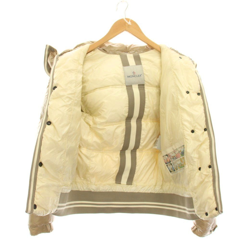 Moncler Quincy Down Jacket 0 Beige 50 YM — view 5