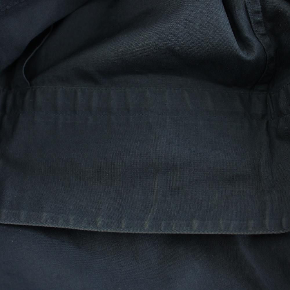 Hermes Shirt Long Sleeve All Over Pattern 17 43 Navy Blue YT — view 7