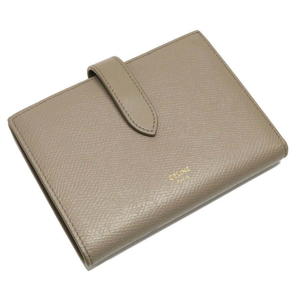 Celine Strap Wallet Bifold Pebble — view 3