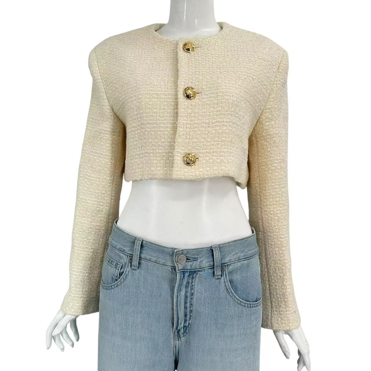 Celine Short Jacket Ivory 38 — view 3