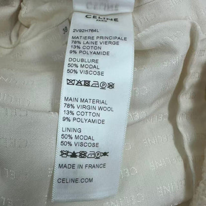 Celine Short Jacket Ivory 38 — view 8