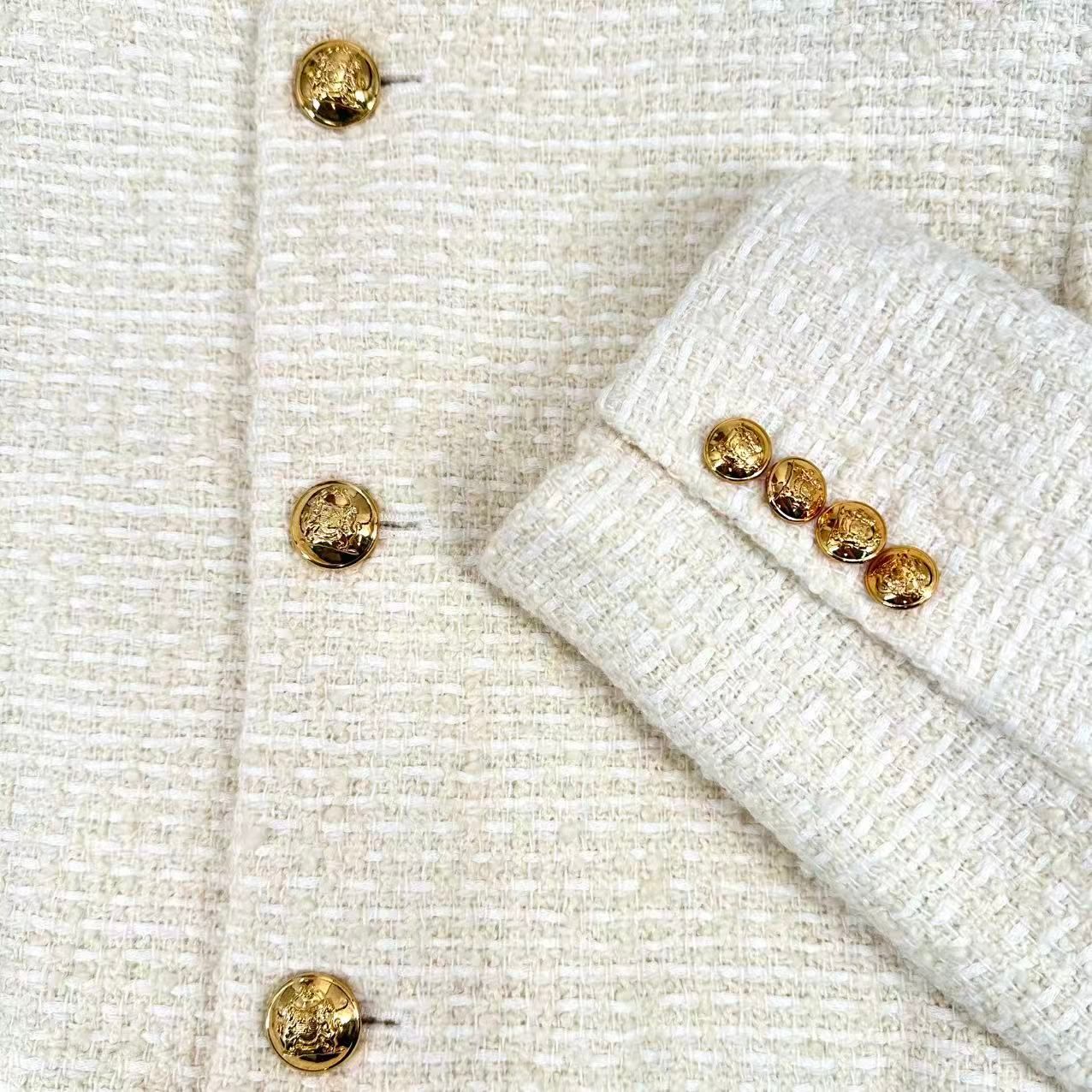 Celine Short Jacket Ivory 38 — view 5