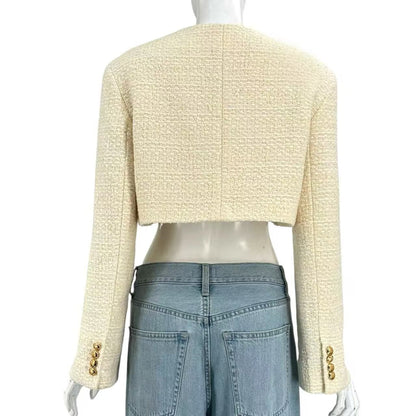 Celine Short Jacket Ivory 38 — view 4