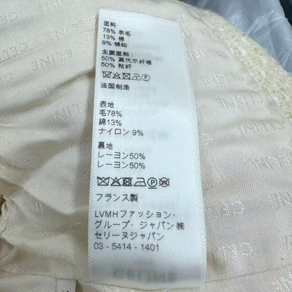 Celine Short Jacket Ivory 38 — view 9
