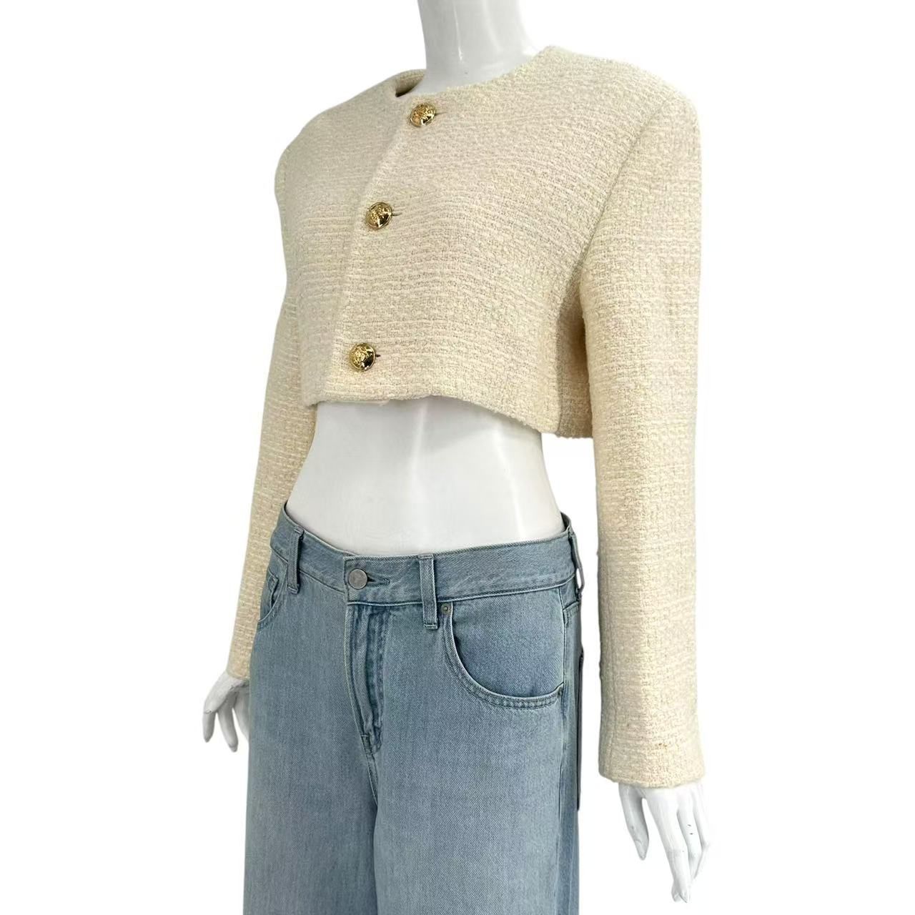 Celine Short Jacket Ivory 38 — view 2