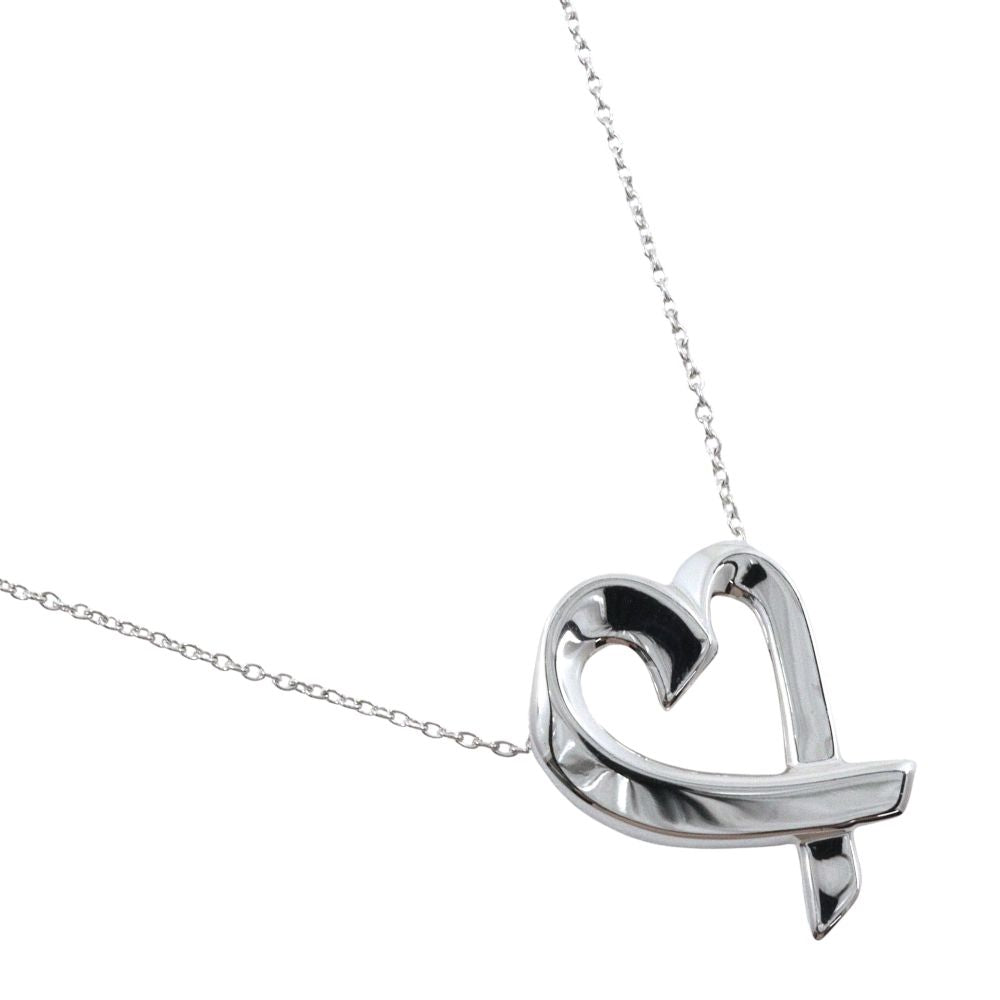 Tiffany & Co Loving Heart 925 Sterling Silver Necklace
