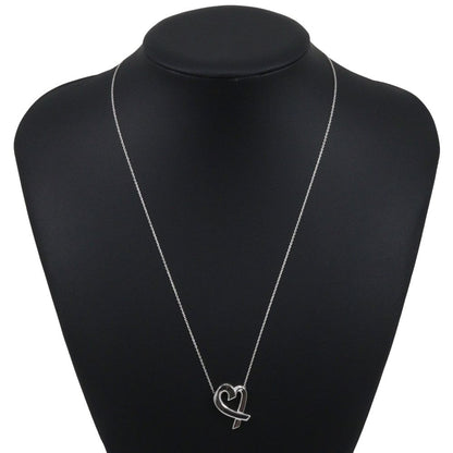 Tiffany & Co Loving Heart 925 Sterling Silver Necklace — view 2