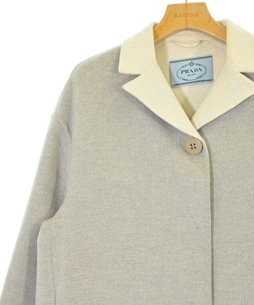 Prada Coat Gray — view 4