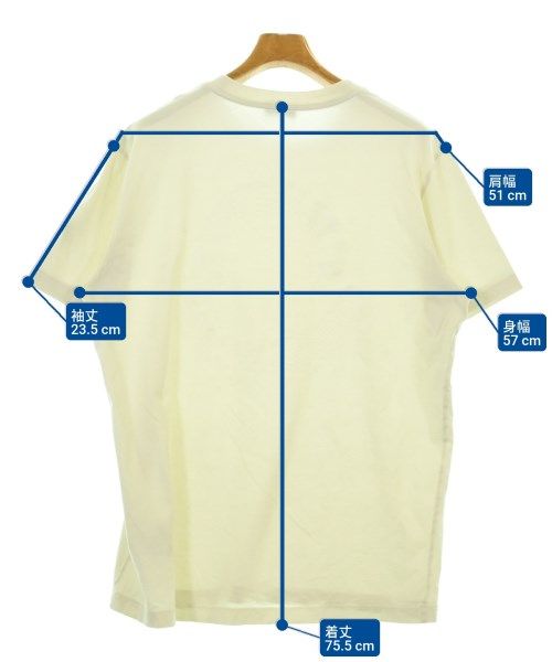 Moncler T-Shirt-cut-and-sew Ivory — view 7