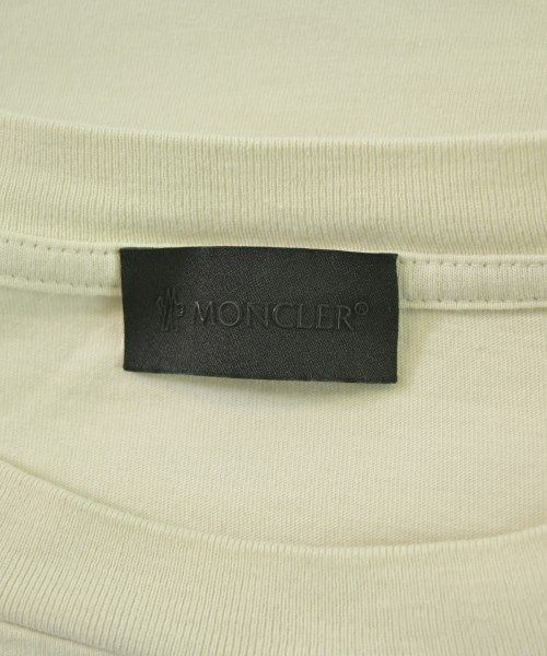 Moncler T-Shirt-cut-and-sew Ivory — view 3