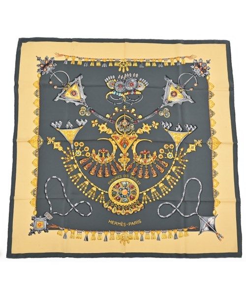 Hermes Bandana Scarf Green