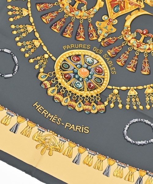 Hermes Bandana Scarf Green — view 3