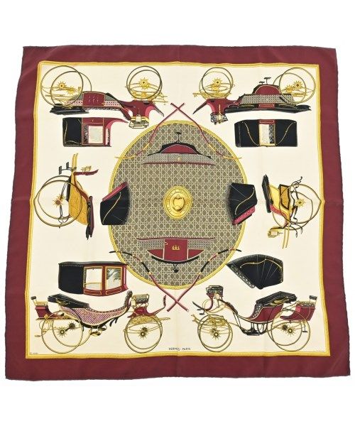 Hermes Bandana Scarf Red