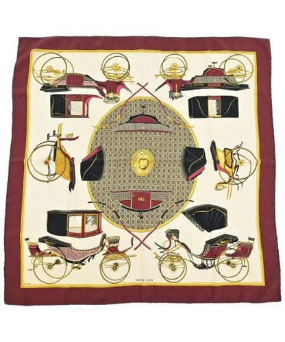 Hermes Bandana Scarf Red