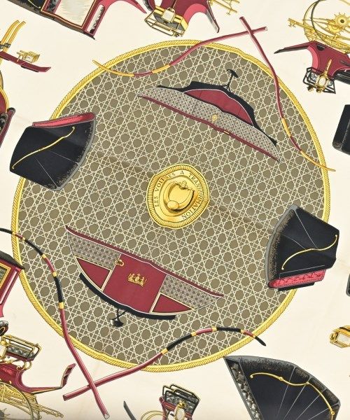 Hermes Bandana Scarf Red — view 2